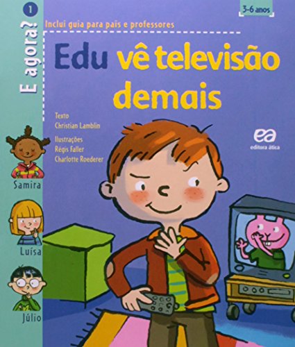 Ler Edu vê televisão demais, do autor Christian Lamblin