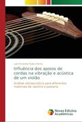 Ler Influência dos apoios de cordas na vibração e acústica de um violão: Análise vibroacústica para diferentes materiais de rastilho e pestana, do autor Luiz Fernando Tadeu Rocha