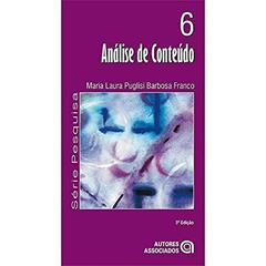 Análise de Conteúdo, do autor Maria Laura Puglisi Barbosa Franco
