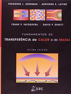 Fundamentos de Transferência de Calor e de Massa, do autor Incropera