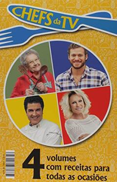 Coleção Chefs da tv, do autor Ana Maria Braga; Dalton Rangel; Edu Guedes; Palmirinha Onofre