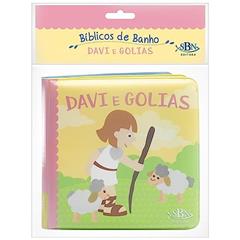 Bíblicos de Banho: Davi e Golias, do autor CRISTINA MARQUES