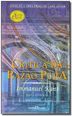 Crítica da razao pura, do autor Immanuel Kant