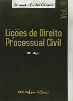 Lições de Direito Processual CivilVolume 02, do autor Alexandre Freitas Câmara