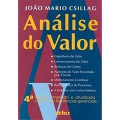 Análise Do Valor, do autor João Mário Csillag