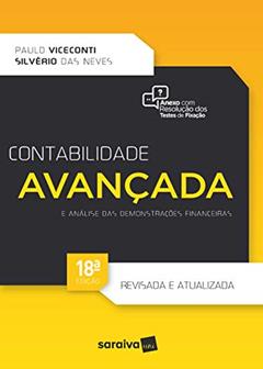 Contabilidade avançada e análise das demonstrações financeiras, do autor Silvério das Neves; Paulo Viceconti