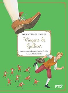Viagens de Gulliver, do autor Jonathan Swift