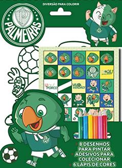 Palmeiras - Diversão para colorir, do autor On Line Editora
