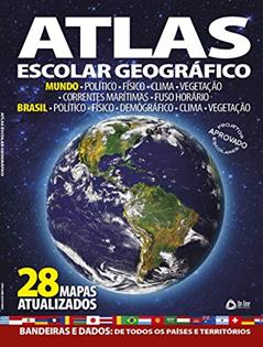 Atlas escolar geográfico, do autor On Line Editora