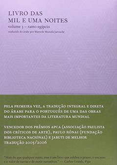 Livro das Mil e Uma Noites - Volume 3: Ramo egípcio, do autor Anônimo