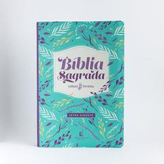 Bíblia NVI, Couro Soft, Flores, Letra Gigante, Leitura Perfeita, do autor Thomas Nelson Brasil