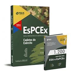 Kit Apostila Espcex Cadetes Do Exército + Livro De Questões, do autor Equipe Solução Concursos