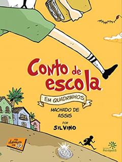 Conto de escola em quadrinhos, do autor Machado de Assis; Silvino