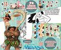 Ler Disney - Colorindo com Moana, do autor On Line Editora