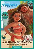 Ler Disney Megahistórias para Colorir com Adesivos Bilíngue - Moana, do autor On Line Editora