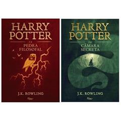 Harry Potter e a pedra filosofal + Harry Potter e a câmara secreta - CAPA DURA, do autor J.K ROWLING
