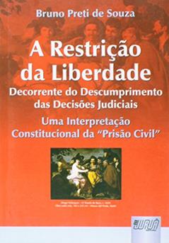 Restrição da Liberdade Decorrente do Descumprimento das Decisões Judiciais, A - Uma Interpretação Constitucional da Prisão Civil, do autor Bruno Preti de Souza