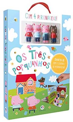 Os Três Porquinhos: Divirta-se com o cenário e os personagens!, do autor Make Believe Ideas