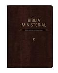 Ler Bíblia Ministerial - NVI - Marrom Escuro, do autor Editora Vida