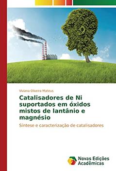 Catalisadores de Ni suportados em óxidos mistos de lantânio e magnésio: Síntese e caracterização de catalisadores, do autor Viviana Oliveira Mateus
