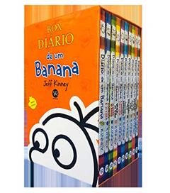Box Diário de um banana -10 volumes, do autor Jeff Kinney