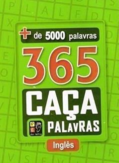 365 Caca Palavras - Ingles, do autor Pe Da Letra