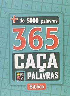 365 Caça Palavras - Bíblico, do autor Pé Da Letra
