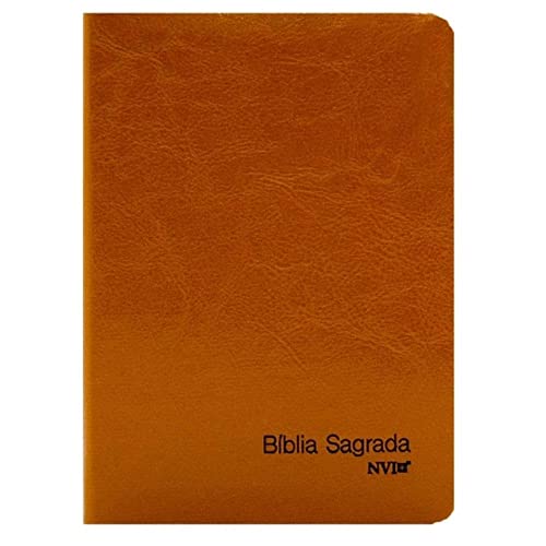 Ler Bíblia NVI slim compacta luxo Laranja: Mais leve, mais prática mesmo conteúdo!, do autor SBI