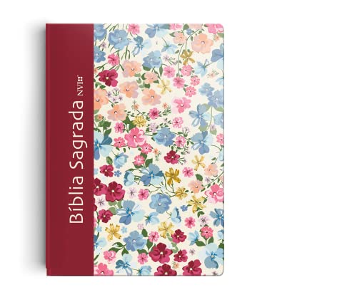 Ler Bíblia NVI slim compacta floral: Mais leve, mais prática mesmo conteúdo!, do autor SBI