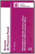 Ler Resumo (06) processo penal - 30 ed./2017, do autor Maximilianus Cláudio Américo Führer