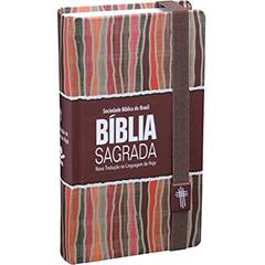 Bíblia Sagrada Carteira - Capa Tela: Nova Tradução na Linguagem de Hoje (NTLH), do autor Sociedade Bíblica do Brasil