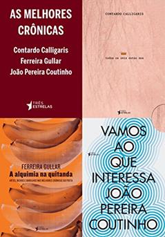 Box As Melhores Crônicas, do autor Contardo Calligaris; Ferreira Gullar; João Pereira Coutinho