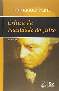 Crítica da Faculdade do Juízo, do autor Immanuel Kant