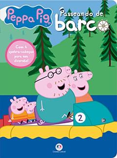Peppa Pig Passeando de Barco: Com 4 Quebra-Cabeças para Sua Diversão!, do autor Ciranda Cultural