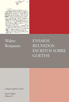 Ensaios reunidos: escritos sobre Goethe, do autor Walter Benjamin