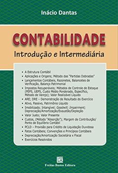 Contabilidade - introdução e intermediária, do autor Inácio Dantas