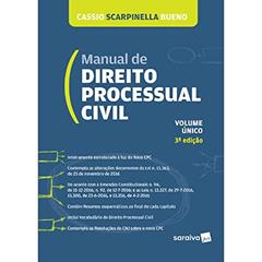 Manual de Direito Processual Civil. Lei Nº 13.105, de 16.03.2015 - Volume Único, do autor Cassio Scarpinella Bueno