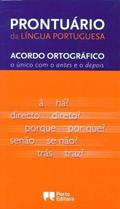 Ler PRONTUARIO DA LINGUA PORTUGUESA:ACORDO ORTROGRAFICO NOVO.: Acordo Ortografico o Unico Com o Antes e o Depois, do autor Porto