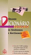 Ler Grande Dicionario de Sinonimos e Antonimos, do autor Osmar Barbosa