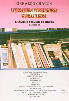 Literatura Portuguesa E Brasileira - Volume 2, do autor Geraldo Chacon
