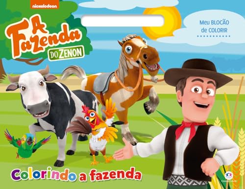 Ler A Fazenda do Zenon - Colorindo a fazenda, do autor Karina Freitas