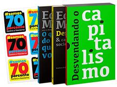 Box Desvendando o Capitalismo (Acompanha Cartela de Adesivos), do autor Eduardo Moreira