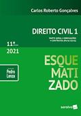 Ler Direito Civil Esquematizado - Vol.1 - 11ª Edição 2021: Volume 1, do autor Carlos Roberto Goncalves; Pedro Lenza