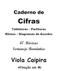 Ler Livro Caderno de Cifras Viola em Mi 47 Músicas Sertanejo, do autor Alan Facchini