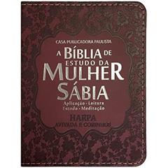 Bíblia da Mulher Sábia Versão Para Bolsa - Dália - (Bordô), do autor Cpp