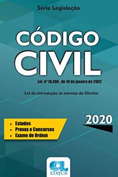 Código Civil - Série Legislação 2020, do autor Cristiani Tomaz (coord) Venancio